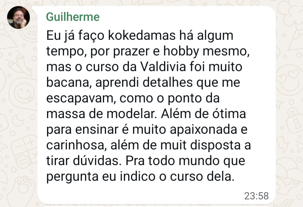 Depoimento aluna