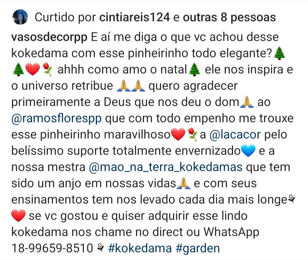 Depoimento aluna